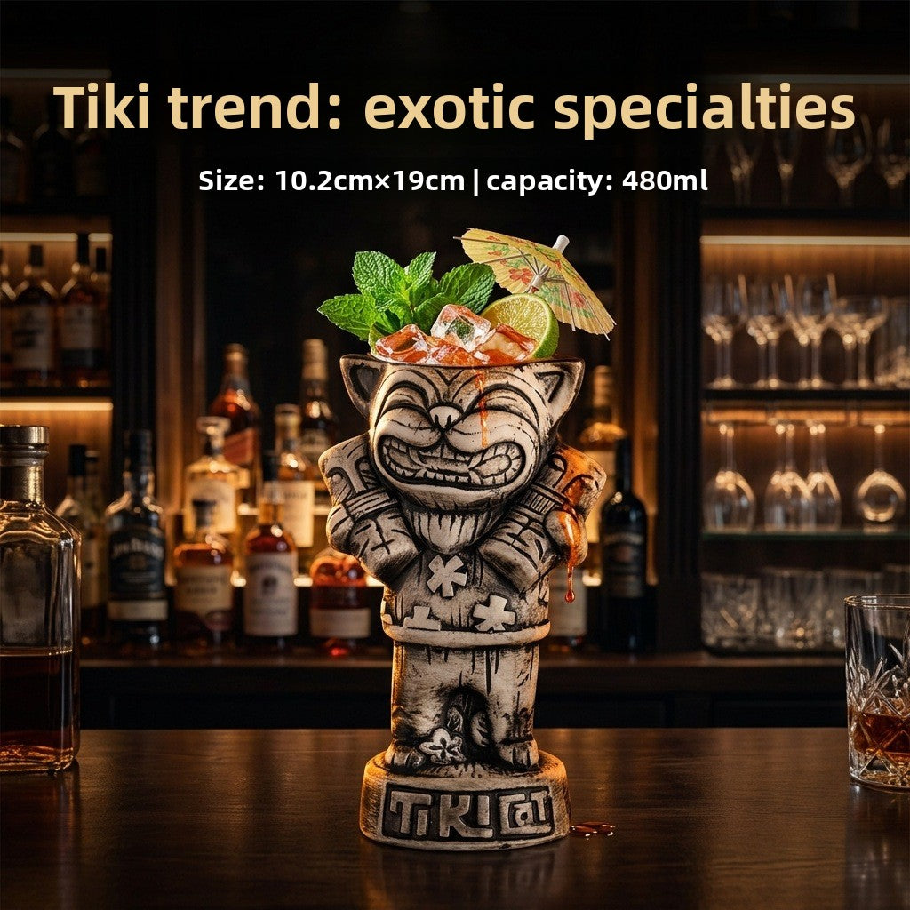 Creative Themed Ceramic Cocktail Cups