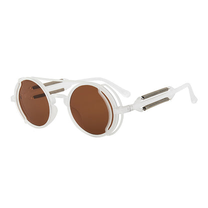 Double-spring-leg glasses