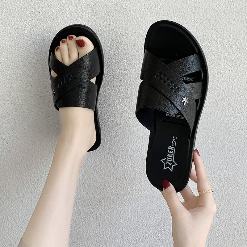 Womens Beach Sandals with Soft Sole
