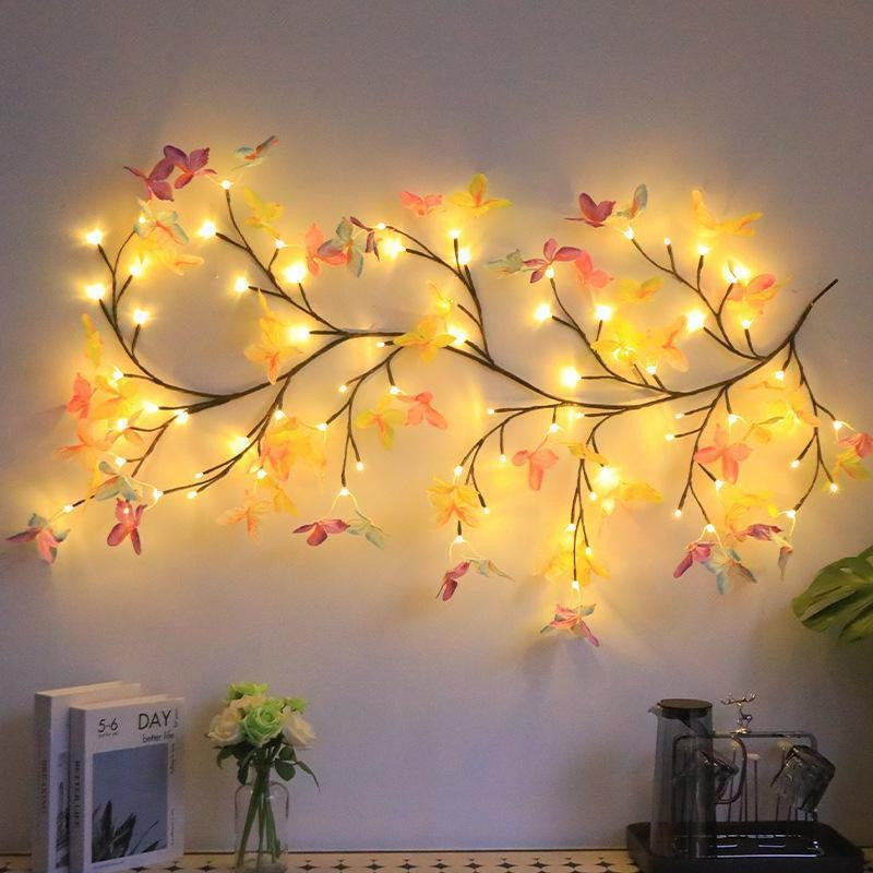 Shapeable LED Rattan Decorative Lights with Remote Control