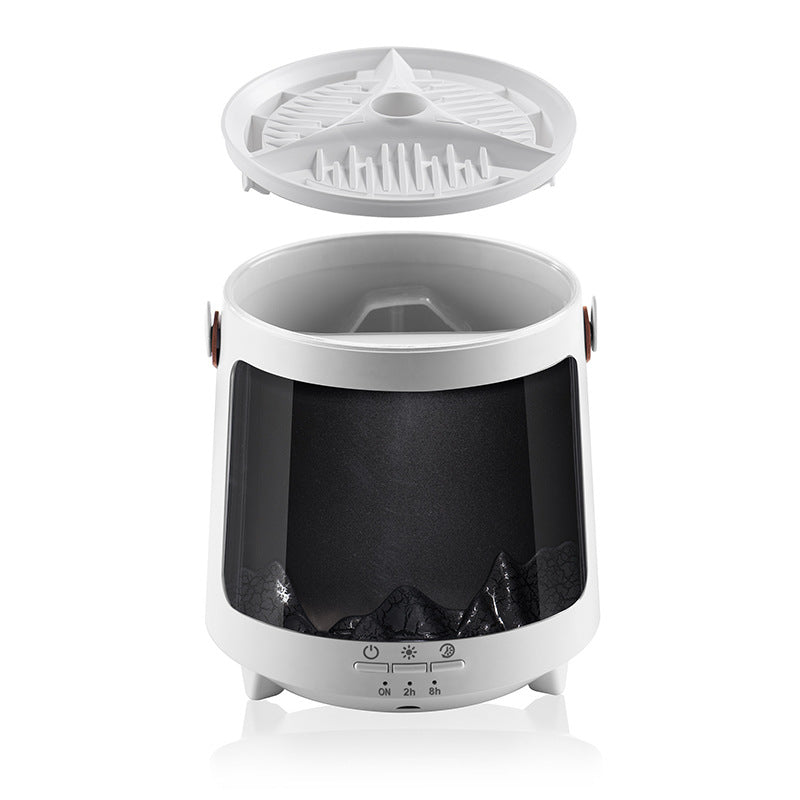 Seven-Color Flame Aroma Diffuser