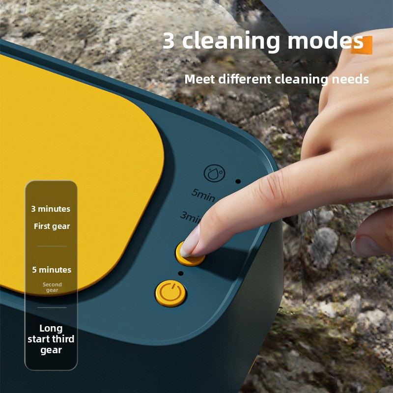 Portable Ultrasonic Glasses Jewelry Cleaner