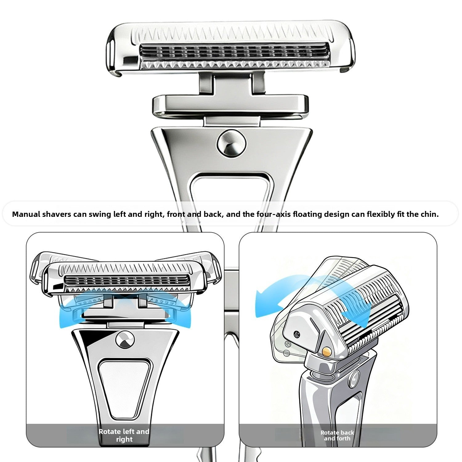 Manual Shaving Razor Set