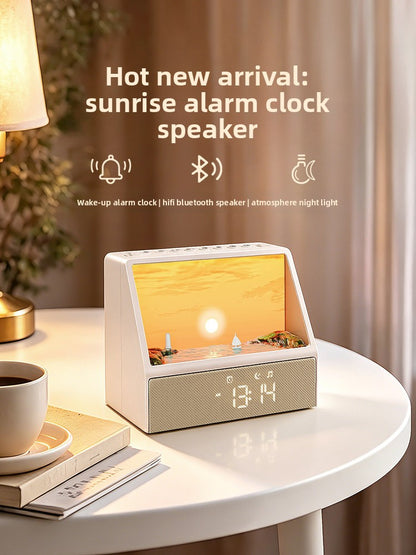 Sunrise Simulation Alarm Clock with Bluetooth Speaker