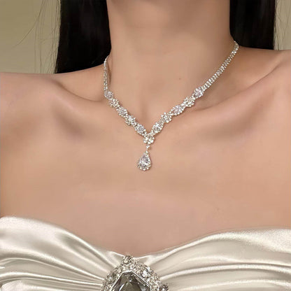 Sparkling Star Necklace and Earrings