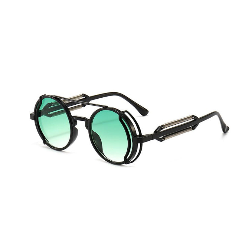 Double-spring-leg glasses