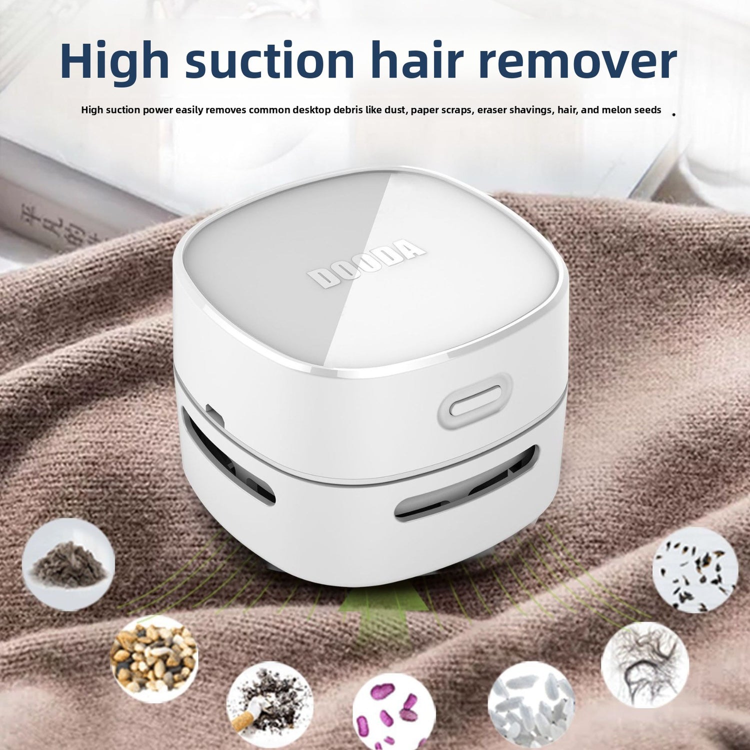 Handheld Desktop Vacuum Cleaner High Suction Portable Dust Cleaner