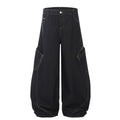 Mens Retro Loose Fit Denim Jeans