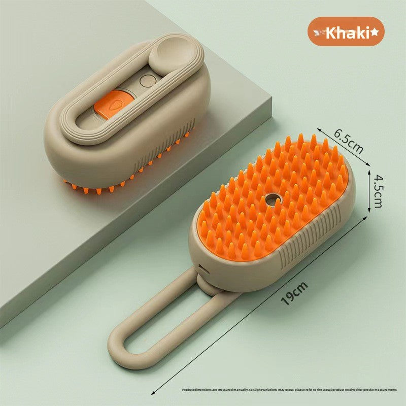 pet spray massage comb dog cat to float hair steam comb to float hair bath-free cat comb