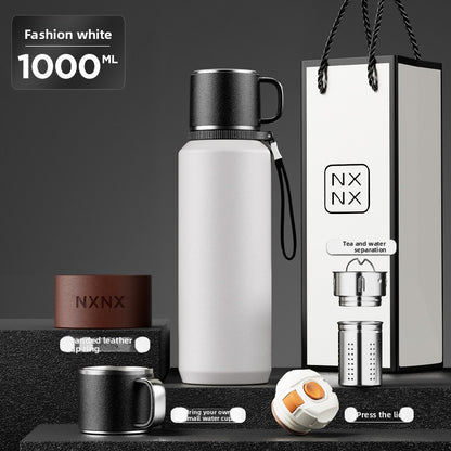Stainless Steel Thermos Cup with Handle