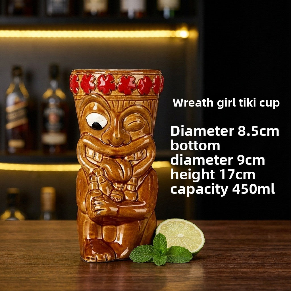 Creative Themed Ceramic Cocktail Cups