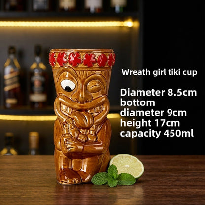 Creative Themed Ceramic Cocktail Cups