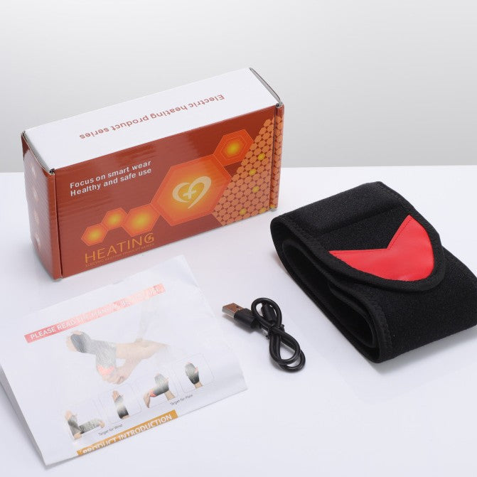 Red light heating massage wrist guard