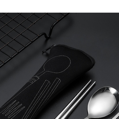 Stainless Steel Portable Tableware