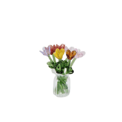 Handmade Glass Simulation Flower Decoration