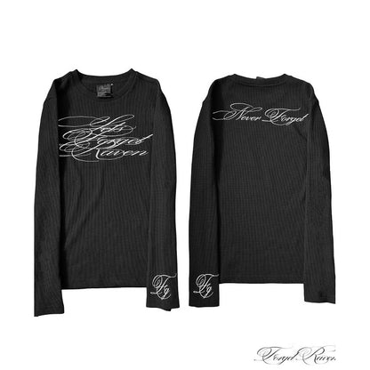 Mens Long Sleeve Printed T-shirt
