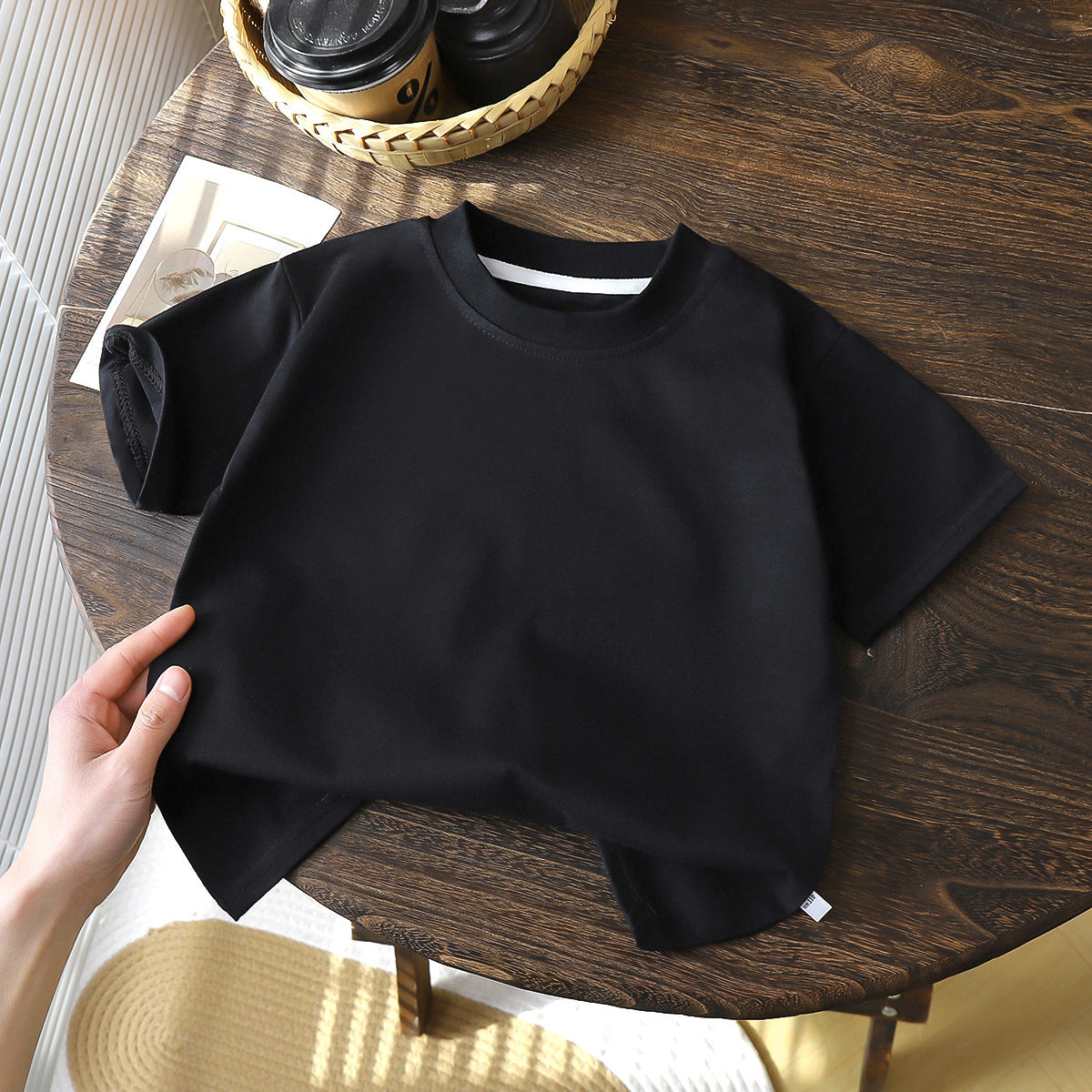 Childrens Pure Cotton Short Sleeve Tshirt