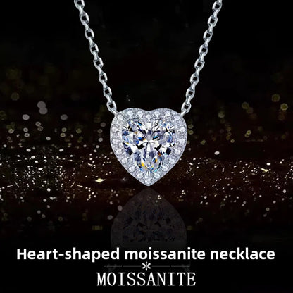 Sterling Silver Heart Pendant Necklace