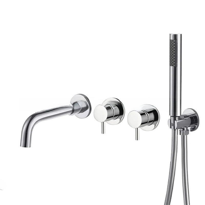 Wall Mounted Bathtub Faucet Set