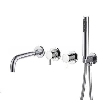 Wall Mounted Bathtub Faucet Set