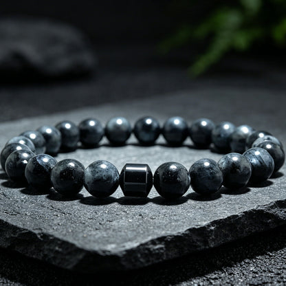 8mm Natural Stone Bracelet Handmade Round Beads