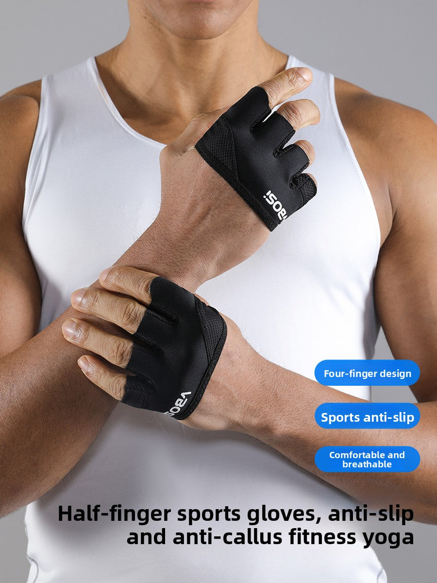 Half Finger Fitness Sports Gloves
