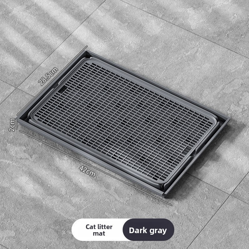 Stainless Steel Cat Litter Box with Anti-Splash Cover