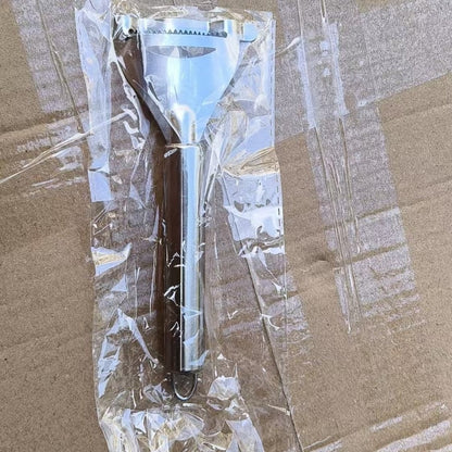 Stainless steel corn scraper