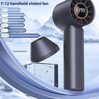 Handheld Bladeless USB Rechargeable Fan