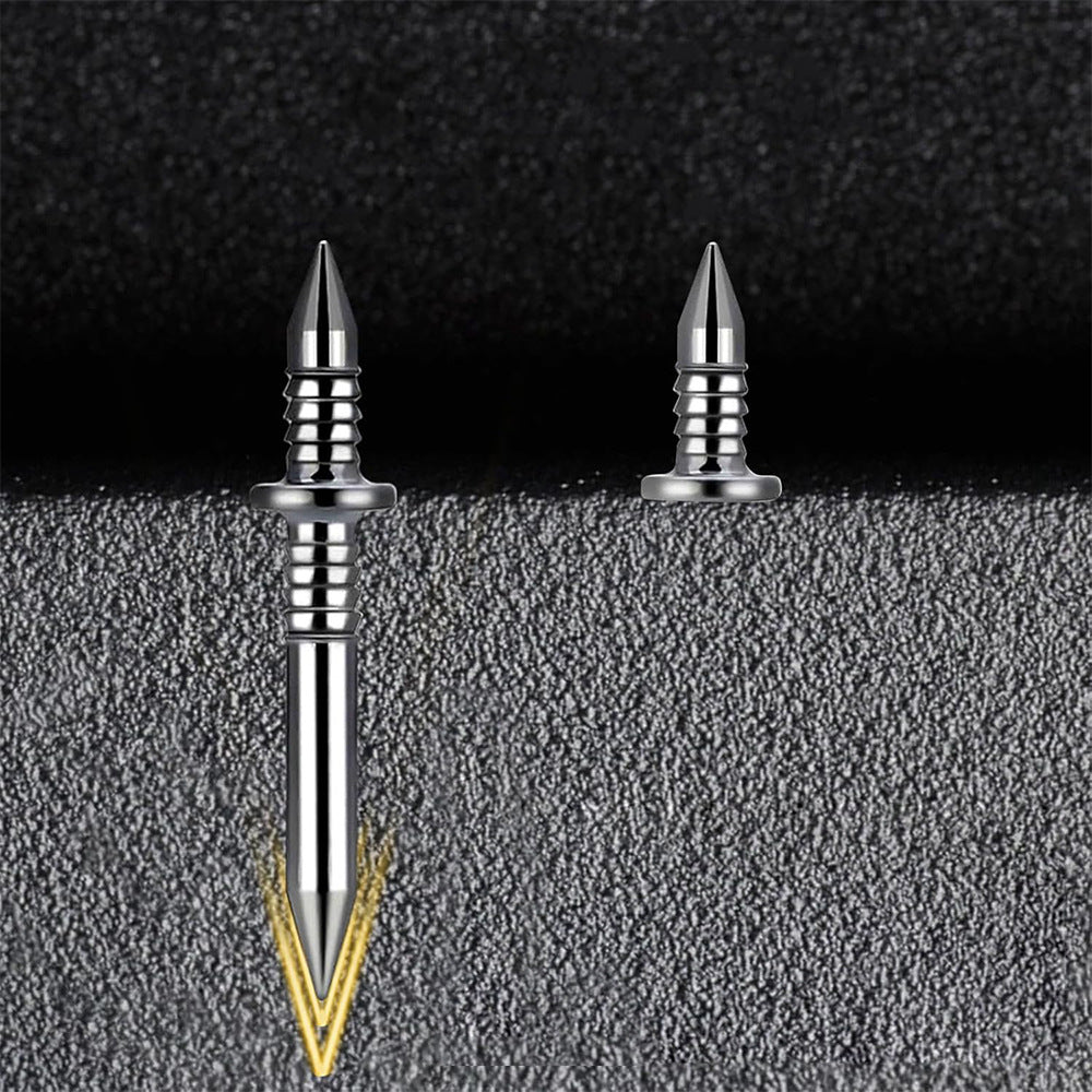 Double Headed Baseboard Seamless Nails with Installation Tool