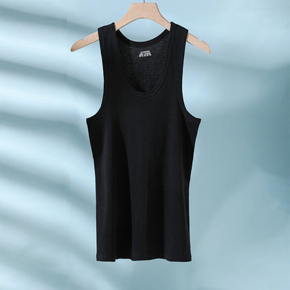 Pure Cotton Mens Sleeveless Vest
