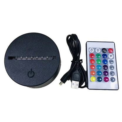 Creative Football LED Night Light with Multicolor Effects