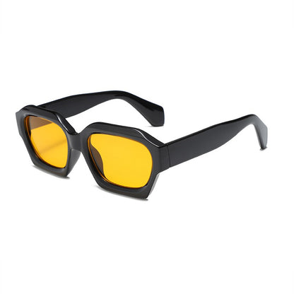 Polygonal Irregular Sunglasses UV400 Protection