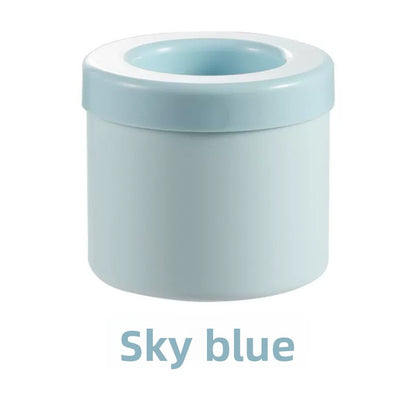 Cylindrical Silicone Ice Cube Tray