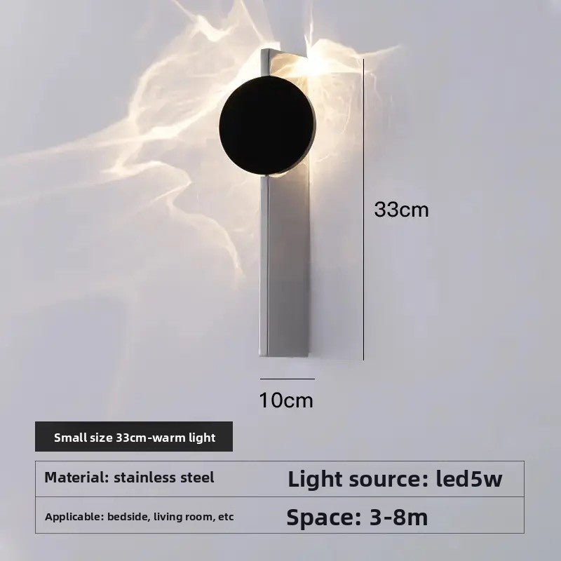 Designer Minimalist Ripple Effect LED Wall Lamp