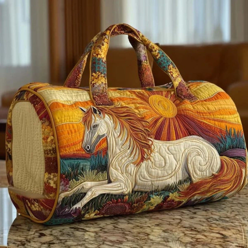 New Short-Distance Portable 3D Digital Printing Travel Bag Sports Bag