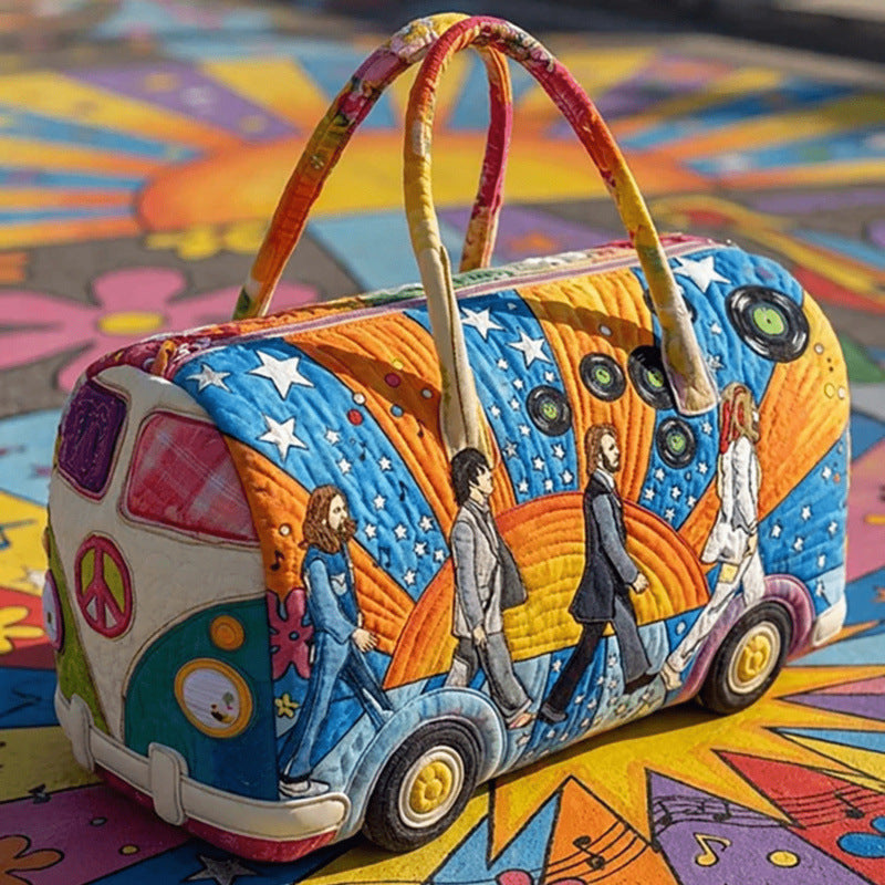 New Short-Distance Portable 3D Digital Printing Travel Bag Sports Bag