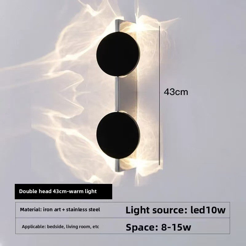 Designer Minimalist Ripple Effect LED Wall Lamp