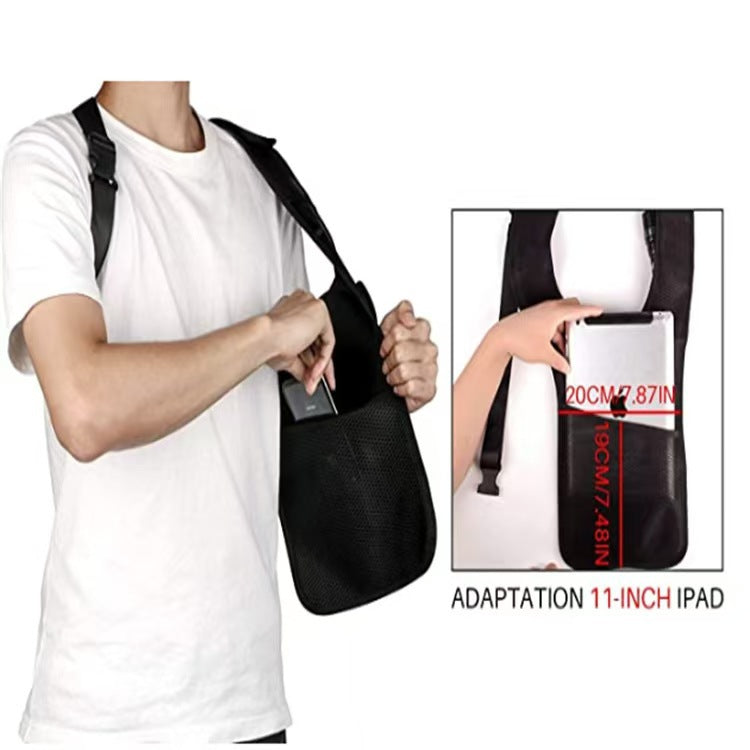 Underarm Travel Shoulder Bag Hidden Wallet Multi-Functional Safety Storage