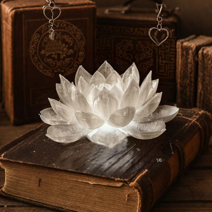 Decorative LED Lotus Lamp with Dual Lighting