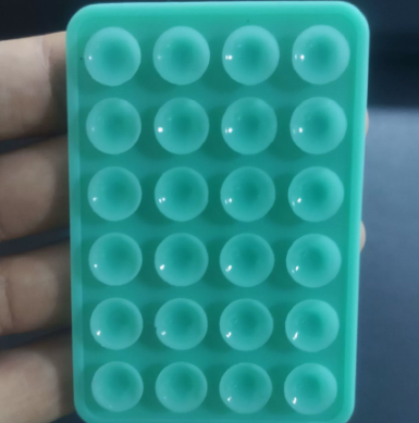 Thickened Silicone Suction Cups 24-Piece Square Adhesive Pads