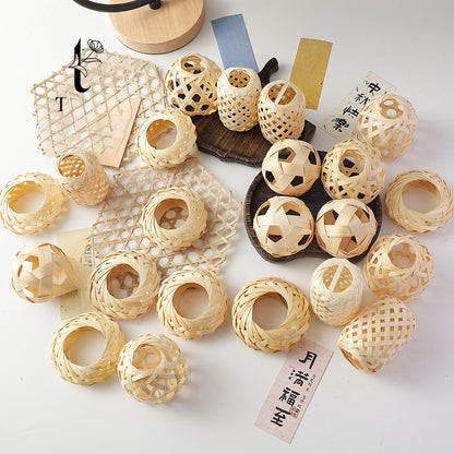 Handwoven Bamboo Festival Decorations