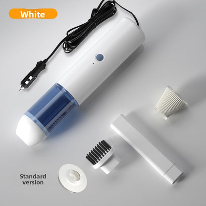 Car-Mounted Direct-Plug Vacuum Cleaner with Wireless Charging