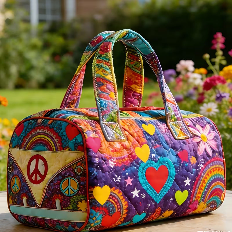 New Short-Distance Portable 3D Digital Printing Travel Bag Sports Bag