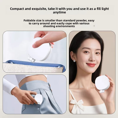 Phone Light with Mirror and Stand