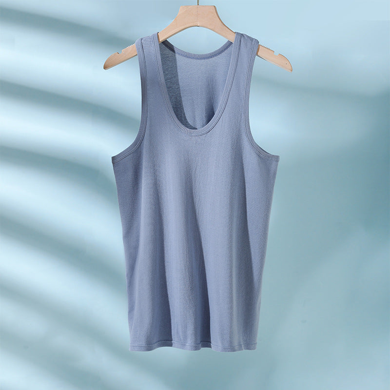 Pure Cotton Mens Sleeveless Vest