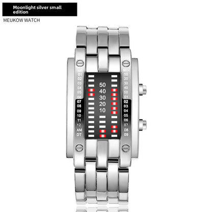 Digital Dual-Line Wrist Watch