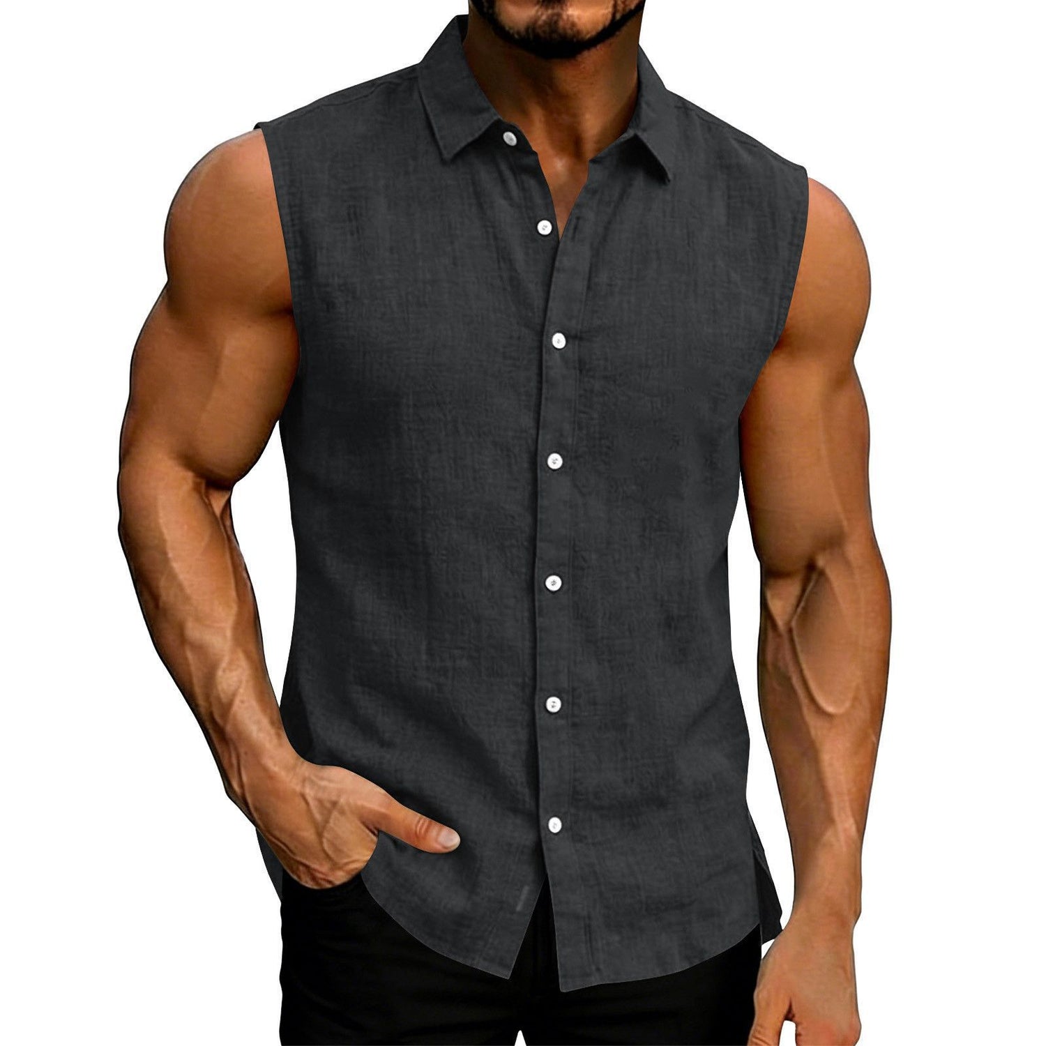 Mens Summer Sleeveless Vest