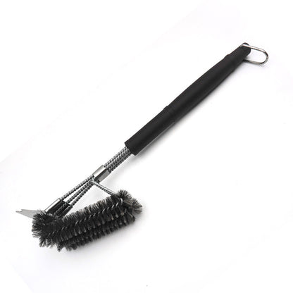 BBQ Grill Cleaning Brush Set Wire Brush with Scraper