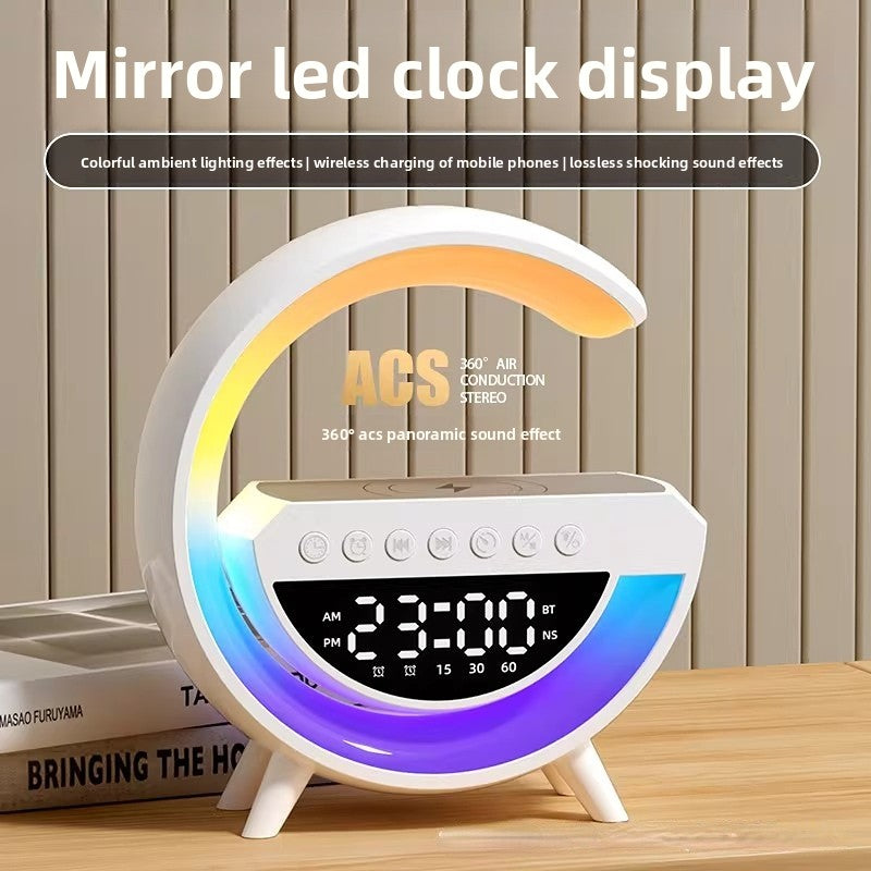 Multifunctional Wireless Charging Bluetooth Speaker Lamp